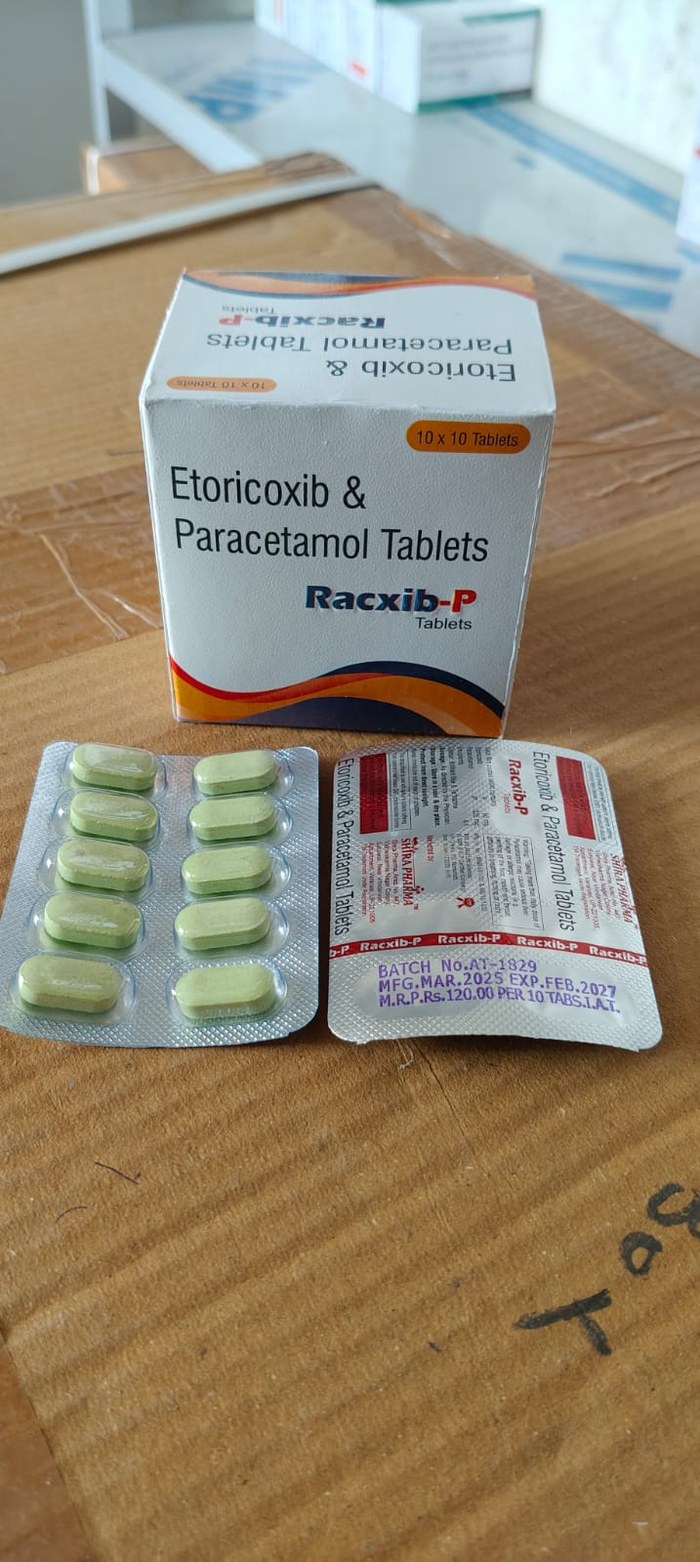 Racxib-P tablets by Shira Pharma